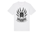 Tatau Skull T-Shirt White/black